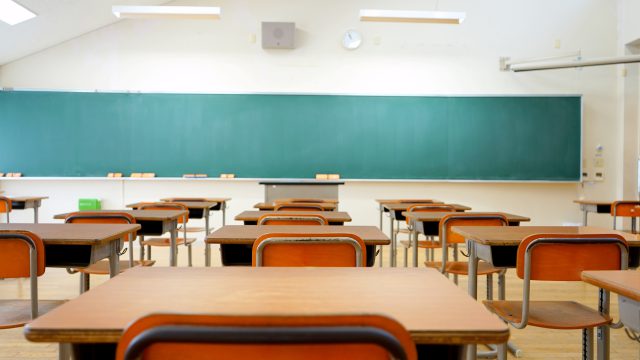 Quality janitorial services create a clean classroom, ready for students